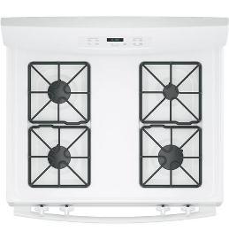 30" GE 5.0 Cu. Ft. Free-Standing Standard Clean Gas Range - JCGBS60DEKWW