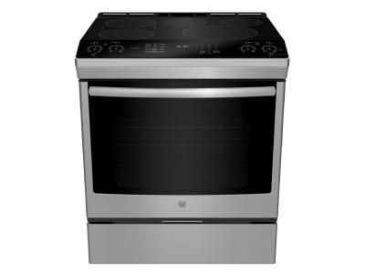 30" GE Profile 5.3 Cu. Ft. Slide-In Induction Range With Wifi - PCHS920YMFS