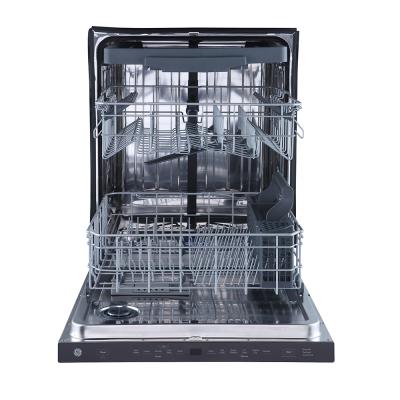 24" GE Smart Dishwasher with Top Control Stainless Steel Tub in Slate - GBP655SMPES