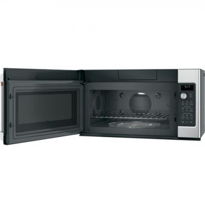 30" Café 1.7 Cu. Ft. Convection Over-the-Range Microwave Oven - CVM517P2MS1