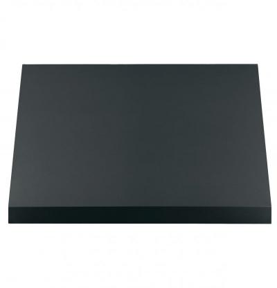 30" Café Wall Mount Commercial Hood In Matte Black - CVW93043PDS