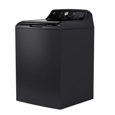 27" GE 5.3 Cu. Ft. Top Load Washer with SaniFresh Cycle in Diamond Grey - GTW690BMTDG
