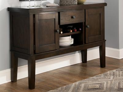 Ashley Furniture Haddigan Dining Room Server D596-60 Dark Brown