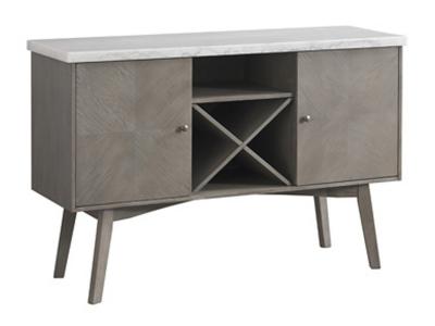 Ashley Furniture Ronstyne Dining Room Server D734-60 Grayish Brown/White