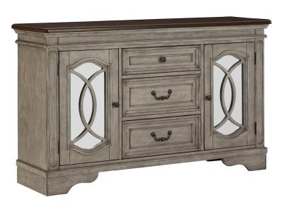 Ashley Furniture Lodenbay Dining Room Server D751-60 Two-tone