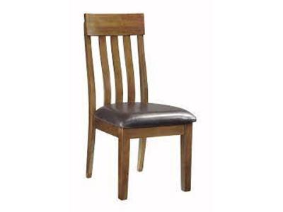 Ashley Furniture Ralene Dining UPH Side Chair (2/CN) D594-01 Medium Brown