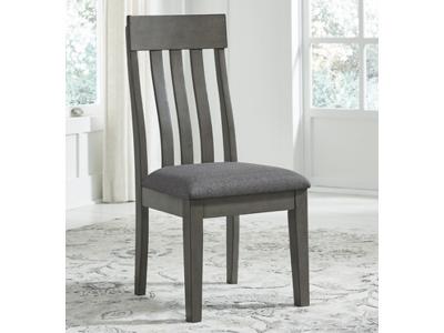 Ashley Furniture Hallanden Dining UPH Side Chair (2/CN) D589-01 Two-tone Gray