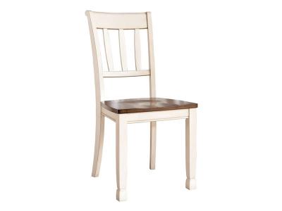 Ashley Furniture Whitesburg Dining Room Side Chair (2/CN) D583-02 Brown/Cottage White