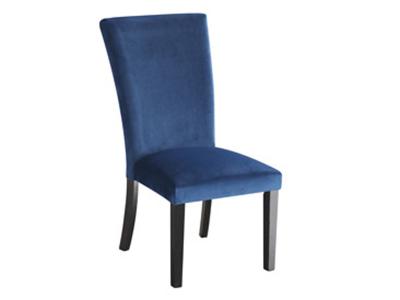 Ashley Furniture Vollardi Dining UPH Side Chair (2/CN) D728-03 Blue