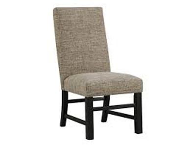 Ashley Furniture Sommerford Dining UPH Side Chair (2/CN) D775-01 Black/Brown