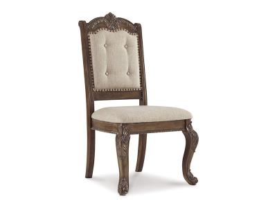 Ashley Furniture Charmond Dining UPH Side Chair (2/CN) D803-01 Brown