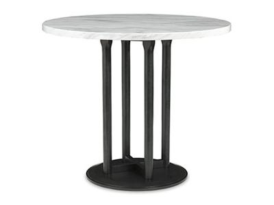 Ashley Furniture Centiar Round DRM Counter Table D372-23 Two-tone