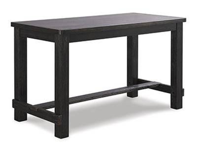 Ashley Furniture Jeanette RECT Dining Room Counter Table D702-13 Dark Brown