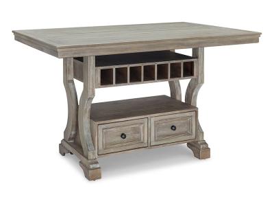 Ashley Furniture Moreshire RECT Dining Room Counter Table D799-32 Bisque