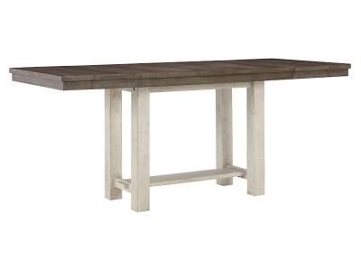 Ashley Furniture Brewgan RECT DRM Counter EXT Table D784-32 Two-tone