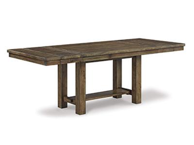 Ashley Furniture Moriville RECT Dining Room EXT Table D631-45 Grayish Brown