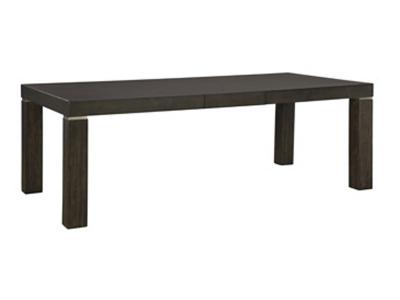 Ashley Furniture Hyndell RECT Dining Room EXT Table D731-35 Dark Brown