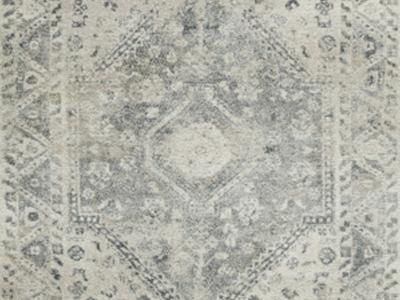 Ashley Furniture Precia Large Rug R404131 Gray/Cream