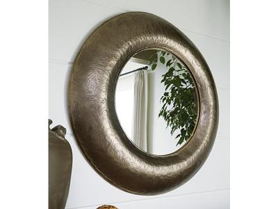 Ashley Furniture Jamesmour Accent Mirror A8010194 Antique Gold