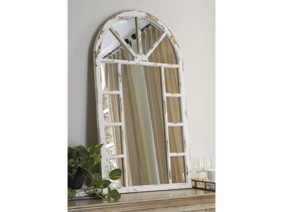 Ashley Furniture Divakar Accent Mirror A8010069 Antique White