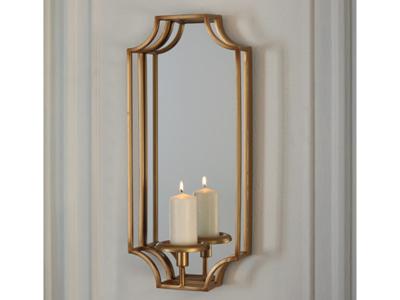 Ashley Furniture Dumi Wall Sconce A8010153 Gold Finish