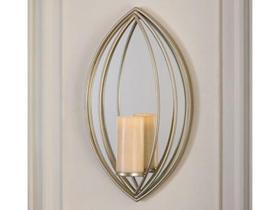 Ashley Furniture Donnica Wall Sconce A8010154 Silver Finish