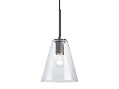 Ashley Furniture Collbrook Glass Pendant Light (1/CN) L000678 Clear/Black Finish