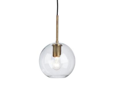 Ashley Furniture Cordunn Glass Pendant Light (1/CN) L000978 Clear/Brass