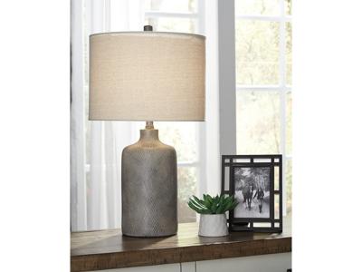 Ashley Furniture Linus Ceramic Table Lamp (1/CN) L117964 Antique Black