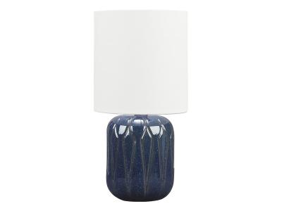 Ashley Furniture Hengrove Ceramic Table Lamp (1/CN) L180004 Navy