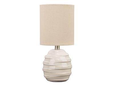 Ashley Furniture Glennwick Ceramic Table Lamp (1/CN) L180014 White