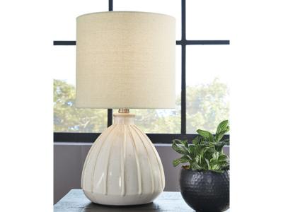 Ashley Furniture Grantner Ceramic Table Lamp (1/CN) L180054 Off White