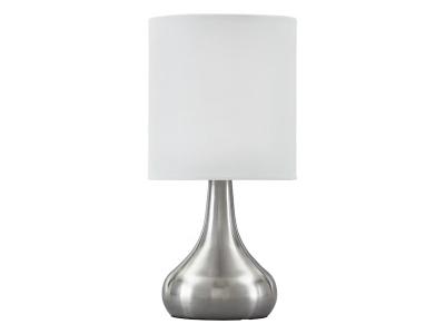 Ashley Furniture Camdale Metal Table Lamp (1/CN) L204334 Silver Finish