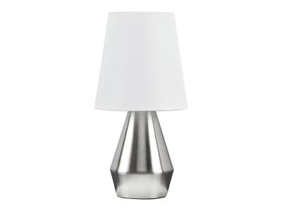 Ashley Furniture Lanry Metal Table Lamp (1/CN) L204394 Silver Finish