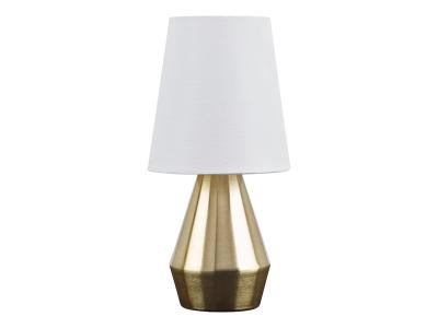 Ashley Furniture Lanry Metal Table Lamp (1/CN) L204404 Brass Finish