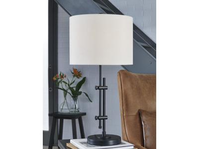 Ashley Furniture Baronvale Metal Table Lamp (1/CN) L206044 Black