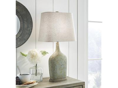 Ashley Furniture Maribeth Paper Table Lamp (2/CN) L243244 Sage