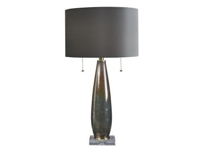 Ashley Furniture Oranburg Glass Table Lamp (1/CN) L430734 Gray/Brown