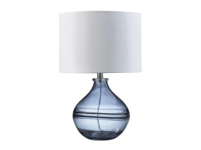 Ashley Furniture Lemmitt Glass Table Lamp (1/CN) L430784 Navy