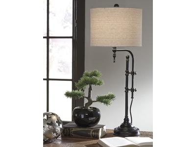 Ashley Furniture Anemoon Metal Table Lamp (1/CN) L734252 Black