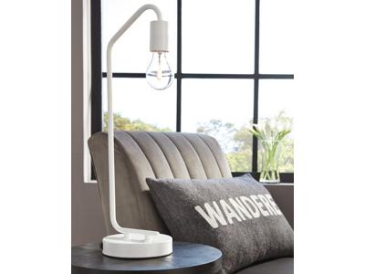 Ashley Furniture Covybend Metal Desk Lamp (1/CN) L734322 White