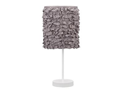 Ashley Furniture Mirette Metal Table Lamp (1/CN) L857824 Gray/White