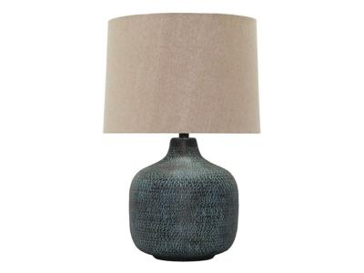 Ashley Furniture Malthace Metal Table Lamp (1/CN) L207304 Patina
