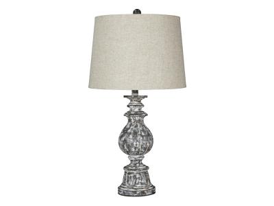 Ashley Furniture Macawi Poly Table Lamp (2/CN) L243254 Antique Brown