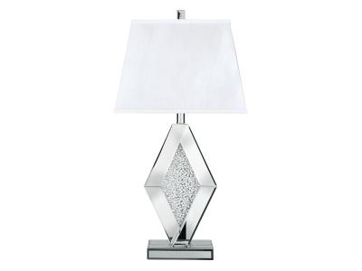 Ashley Furniture Prunella Mirror Table Lamp (1/CN) L429034 Silver Finish