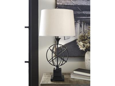 Ashley Furniture Camren Metal Table Lamp (1/CN) L208134 Black