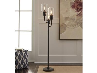 Ashley Furniture Jaak Metal Floor Lamp (1/CN) L207171 Bronze Finish
