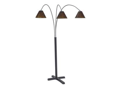 Ashley Furniture Sharde Metal Arc Lamp (1/CN) L725049 Black