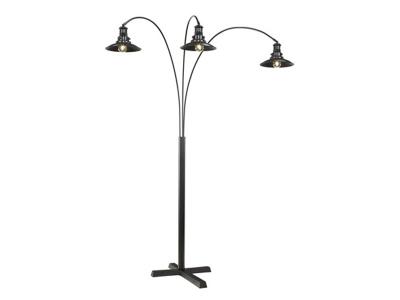 Ashley Furniture Sheriel Metal Arc Lamp (1/CN) L725059 Black
