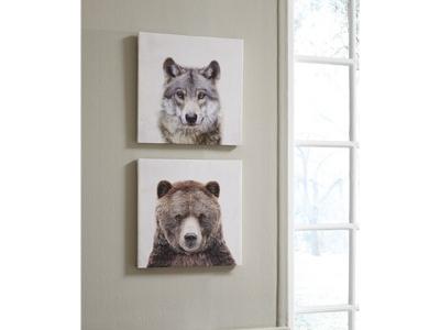 Ashley Furniture Albert Wall Art Set (2/CN) A8000261 Gray/Brown